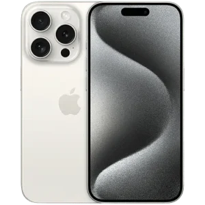 Apple - iPhone 15 Pro - Titane blanc