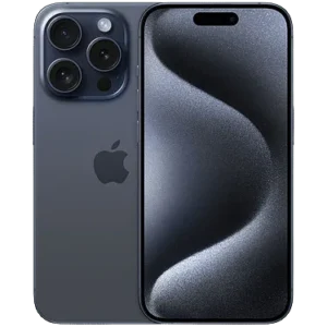 Apple - iPhone 15 Pro - Titane bleu