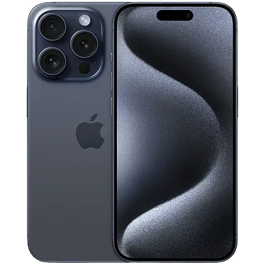 Apple - iPhone 15 Pro - Titane bleu