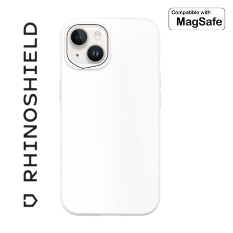 RhinoShield™ - Coque Solidsuit classic - Compatible MagSafe - iPhone 15 -  BLANC - DJOBI