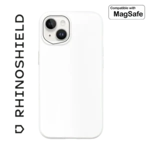 RhinoShield™ - Coque Solidsuit classic - Compatible MagSafe - iPhone 15 - BLANC