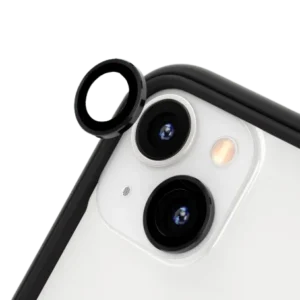 RhinoShield™ - Protection pour objectifs photos en verre trempé - iPhone 15 / 15 Plus - Noir