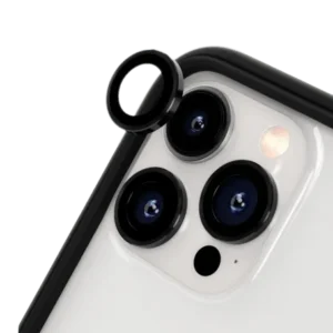 RhinoShield™ - Protection pour objectifs photos en verre trempé - iPhone 15 Pro / 15 Pro MAX - Noir