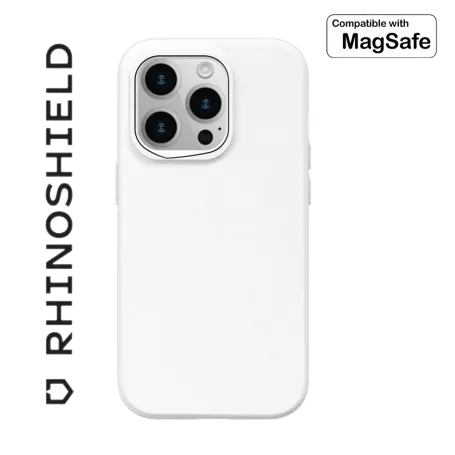 RhinoShield™ – Custodia Solidsuit classic – Compatibile con MagSafe – iPhone 15 Pro – BIANCO
