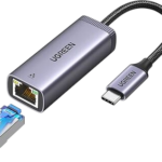 Ugreen - Adaptateur USB-C vers RJ45 - 1000Mbps - Nylon Tressé