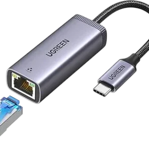 Ugreen - Adaptateur USB-C vers RJ45 - 1000Mbps - Nylon Tressé