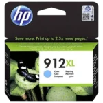 HP 912XL - Cartouche d'encre authentique - Grande capacité - Cyan
