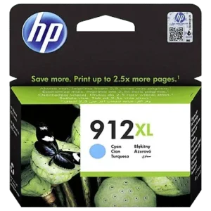 HP 912XL - Cartouche d'encre authentique - Grande capacité - Cyan