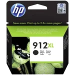 HP 912XL - Cartouche d'encre authentique - Grande capacité - Noir