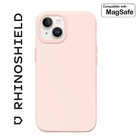 RhinoShield™ - Coque Solidsuit classic - Compatible MagSafe - iPhone 15 - ROSE