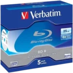 Verbatim - Blu-Ray 43715 BD-R - Pack de 5