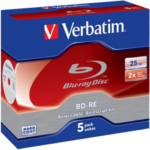 Verbatim - Blu-ray 43615 BD-RE - Pack of 5