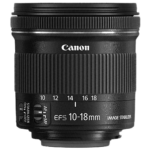 Canon - EF-S 10-18mm f/4.5-5.6 IS STM - Objectif Zoom Grand-Angle - Réflex APS-C EOS