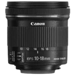 Canon - EF-S 10-18mm f/4.5-5.6 IS STM - Objectif Zoom Grand-Angle - Réflex APS-C EOS