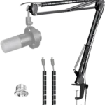 Fifine - Braccio per microfono - Compatibile con K688 e K658