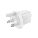 Jaym® - Chargeur secteur rapide USB-C 30W PD blanc - Prise UK