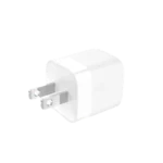 Jaym® - Chargeur secteur rapide USB-C 30W PD blanc - Prise US