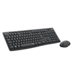 Logitech – Kabelloses Maus- und Tastatur-Set (AZERTY) – MK295 – Grau