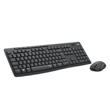 Logitech - Ensemble sans fil souris + clavier AZERTY - MK295 - Gris