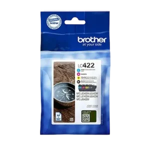 Brother - LC422VAL- Pack de 4 cartouches d'encre originales