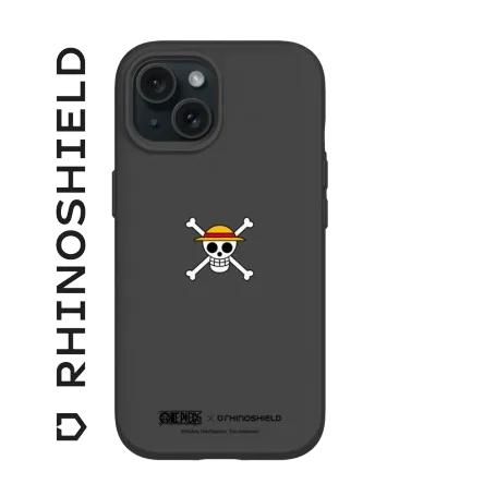 RhinoShield™ - Coque Solidsuit classic - Apple iPhone 15 Plus - One Piece - Luffy Skull