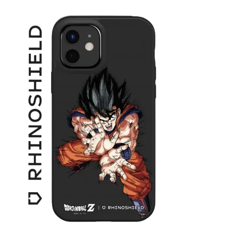 RhinoShield™ - Coque Solidsuit classic - Apple iPhone 12 / 12 Pro - Dragon Ball Z - GOKU - Noir