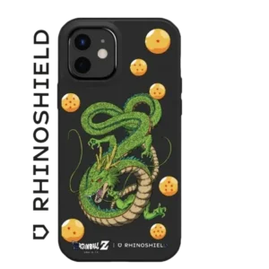 RhinoShield™ - Coque Solidsuit classic - Apple iPhone 12 / 12 Pro - Dragon Ball Z - SHENRON & DRAGON BALLS - Noir