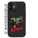 RhinoShield™ - Coque Solidsuit classic - Apple iPhone 12 / 12 Pro - Marvel - AVENGERS - Noir