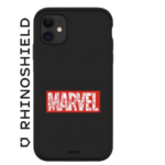 RhinoShield™ - Coque Solidsuit classic - Apple iPhone 12 / 12 Pro - Marvel - LOGO - Noir