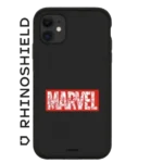 RhinoShield™ - Coque Solidsuit classic - Apple iPhone 12 / 12 Pro - Marvel - LOGO - Noir