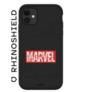 RhinoShield™ - Coque Solidsuit classic - Apple iPhone 12 / 12 Pro - Marvel - LOGO - Noir
