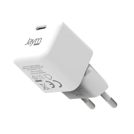 JAYM - Caricatore 1 USB-c Power Delivery 30w con Chip | WhichOne JAYM - Caricatore 1 USB-c Power Delivery 30w con Chip | WhichOne