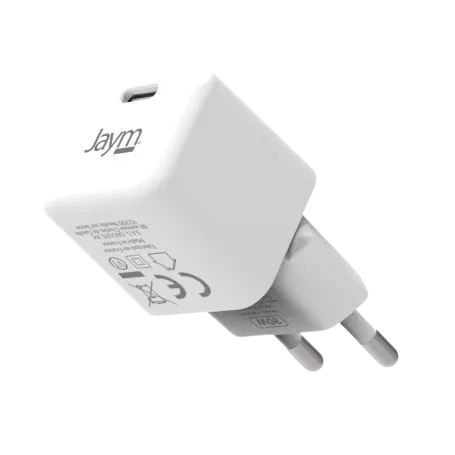 Jaym® - Carregador de parede rápido USB-C de 30 W com PD e PPS - Branco - Fabricado em França, garantia vitalícia – Image 4