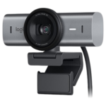 Logitech - MX Brio - Webcam de collaboration et de streaming 4K Ultra HD - Graphite