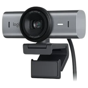 Logitech - MX Brio - Webcam de collaboration et de streaming 4K Ultra HD - Graphite