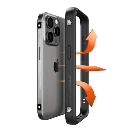 RhinoShield™ - Pacchetto gaming Rhinobuff per iPhone 15 Plus - Bordo protettivo + Protezione per lo schermo – Image 4