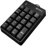 Sandberg - Teclado numérico com fio - 19 teclas