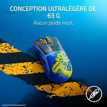 Razer DeathAdder V3 Pro - Fortnite Edition - Classic Base - 1000 Hz - Sans fil – Image 3