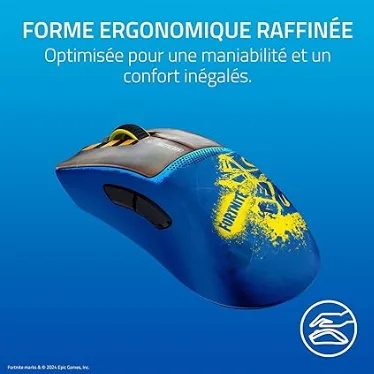 Razer DeathAdder V3 Pro - Fortnite Edition - Classic Base - 1000 Hz - Sans fil – Image 4