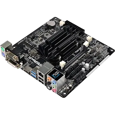 ASRock - J3455-ITX Carte mère Mini ITX - Intel Celeron J3455 - 4 x SATA 6 Gb/s - 2x DDR3 – Image 2