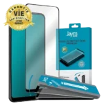 Jaym® – Apple iPhone 16 Pro MAX - Verre trempé premium avec contour noir + applicateur de pose