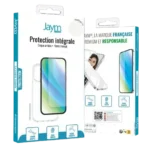 Jaym® – Apple iPhone 16 Pro MAX – Pack intégral coque souple + verre trempe 9H 2.5D