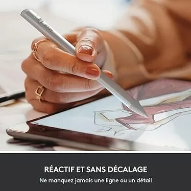 Logitech - Crayon Stylet numérique pour iPads (USB-C) – Image 4
