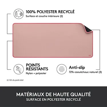 Logitech – DESK MAT – Studio Series – Mauspad – Rosa – Image 4