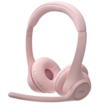 Logitech - Zone 300 - Rose - Casque Bluetooth sans fil + Microphone