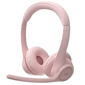 Logitech - Zone 300 - Rose - Casque Bluetooth sans fil + Microphone