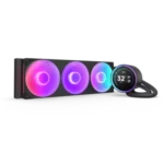 NZXT - Kraken Elite 360 RGB - Refroidissement liquide AIO 360 mm avec écran LCD IPS de 2,72 pouces + RGB - Noir