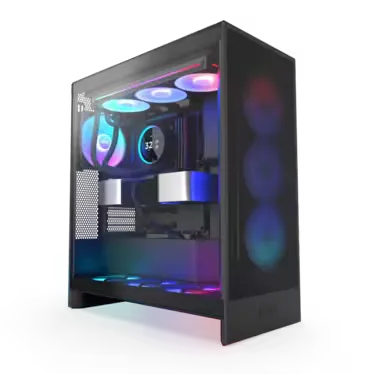 NZXT - Kraken Elite 360 RGB - Refroidissement liquide AIO 360 mm avec écran LCD IPS de 2,72 pouces + RGB - Noir – Image 2