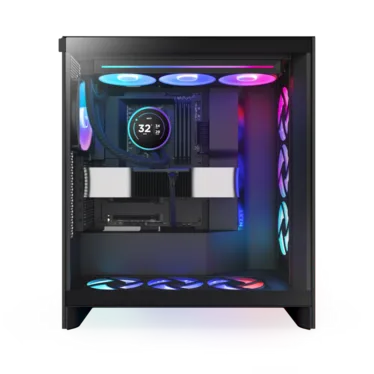NZXT - Kraken Elite 360 RGB - Refroidissement liquide AIO 360 mm avec écran LCD IPS de 2,72 pouces + RGB - Noir – Image 3