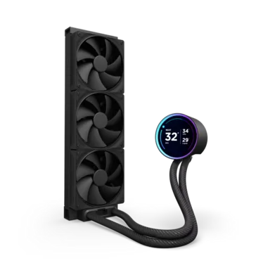 NZXT - Kraken Elite 360 - Refroidissement liquide AIO 360 mm avec écran LCD IPS de 2,72 pouces – Image 2